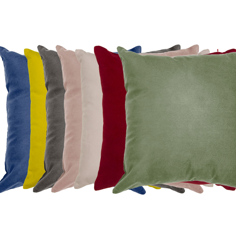 کوسن مخمل الوان