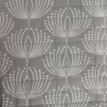 لحاف طرح‌دار با رویه بالش آژین طوسی - تصویر 3